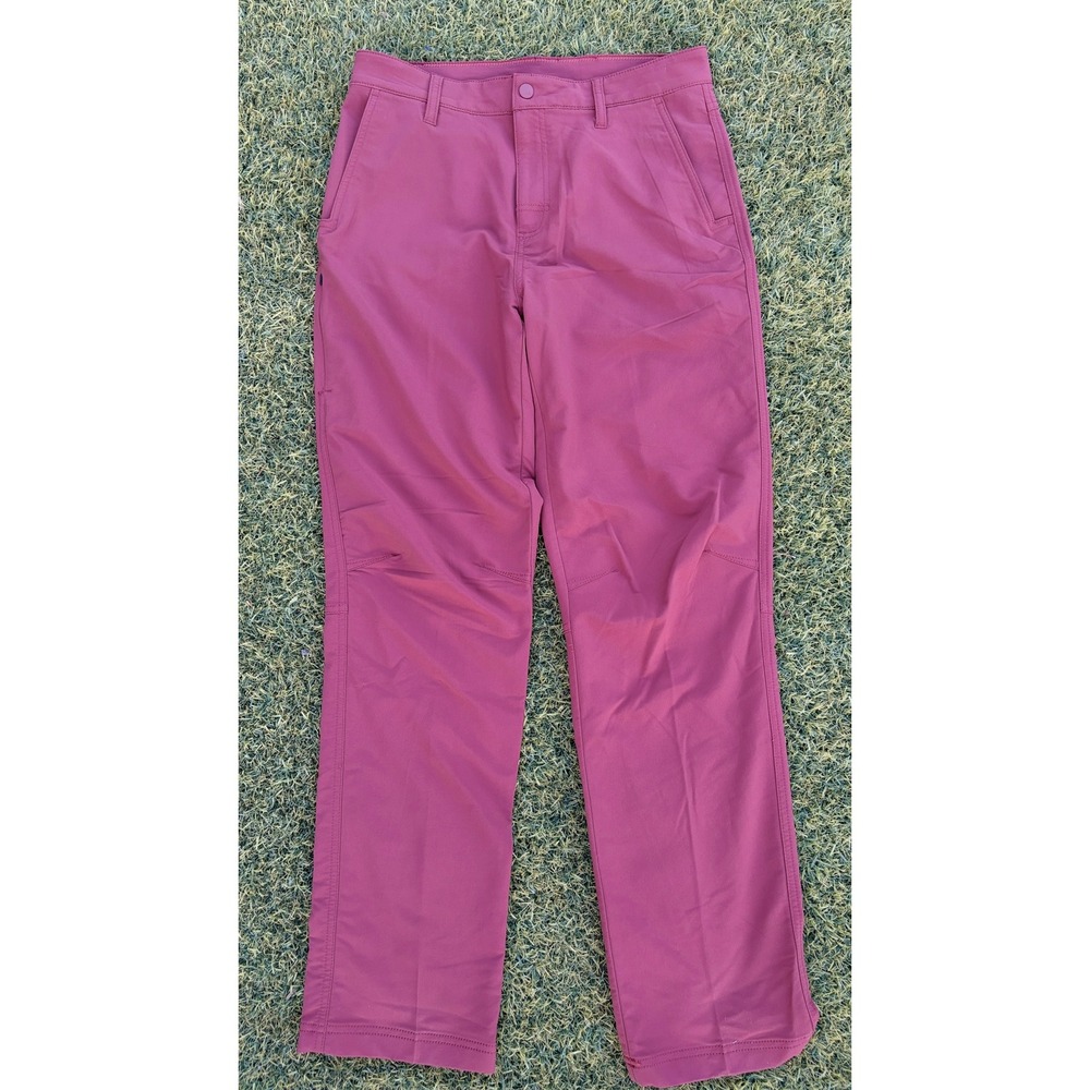 Alpine Design Mens Modern Hiking Performance Pants Burgundy 32x32 Stretch